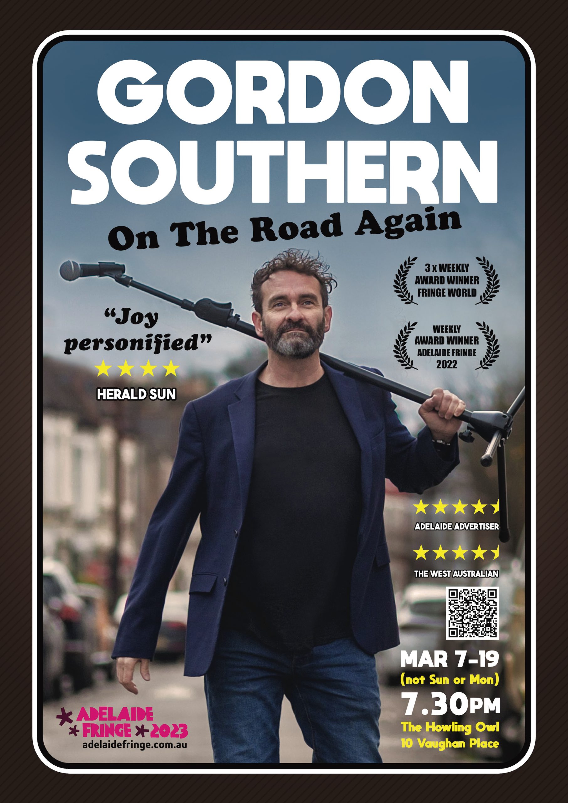 2025 NEW SHOW @PERTH FRINGE WORLD “Great Southern Man”